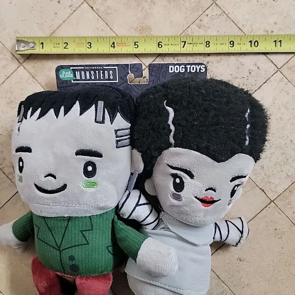 NEW Universal Studios Little Monster FRANKENSTEIN & BRIDE 9